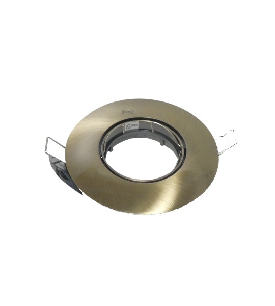 OCULO DE EMPOTRAR BASCULANTE ZAMAK ORO VIEJO 100mm