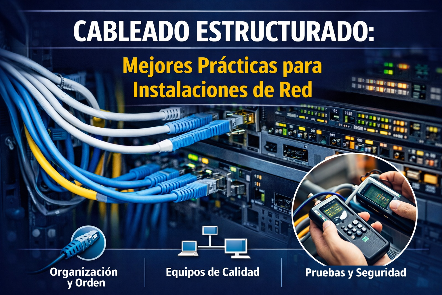 Guía práctica para la instalación de cableado estructurado: pasos clave y errores que debes evitar (2026)