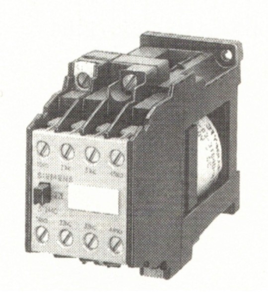Contactor auxiliar 3TH40 10A 3NA+1NC 220V c.a. 50Hz con tornillo
