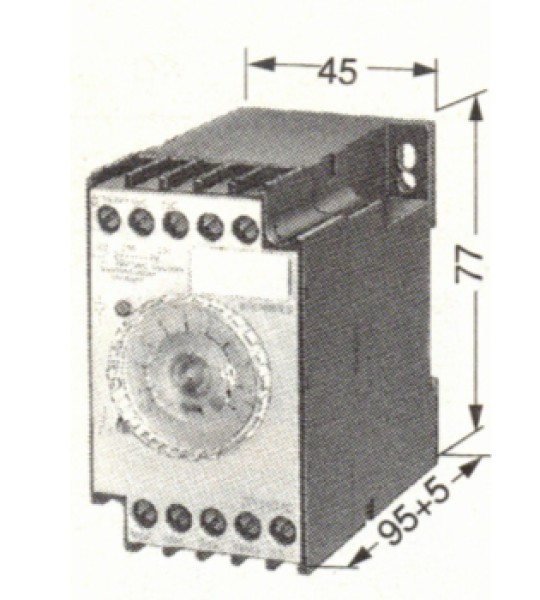 Relé de tiempo electrónico