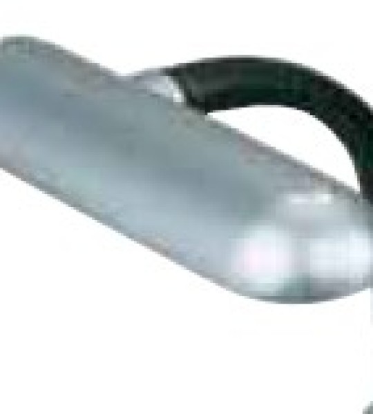 Lámpara de mesa Omega Pl gris plata