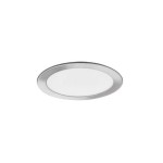 Downlight LED redondo de emprotrar niquel satinado 20W 4000K 2400lm