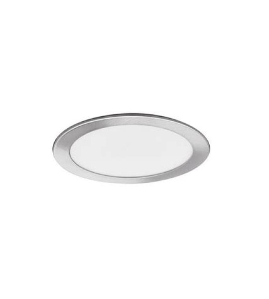 Downlight LED redondo de emprotrar niquel satinado 20W 6000K 2600lm